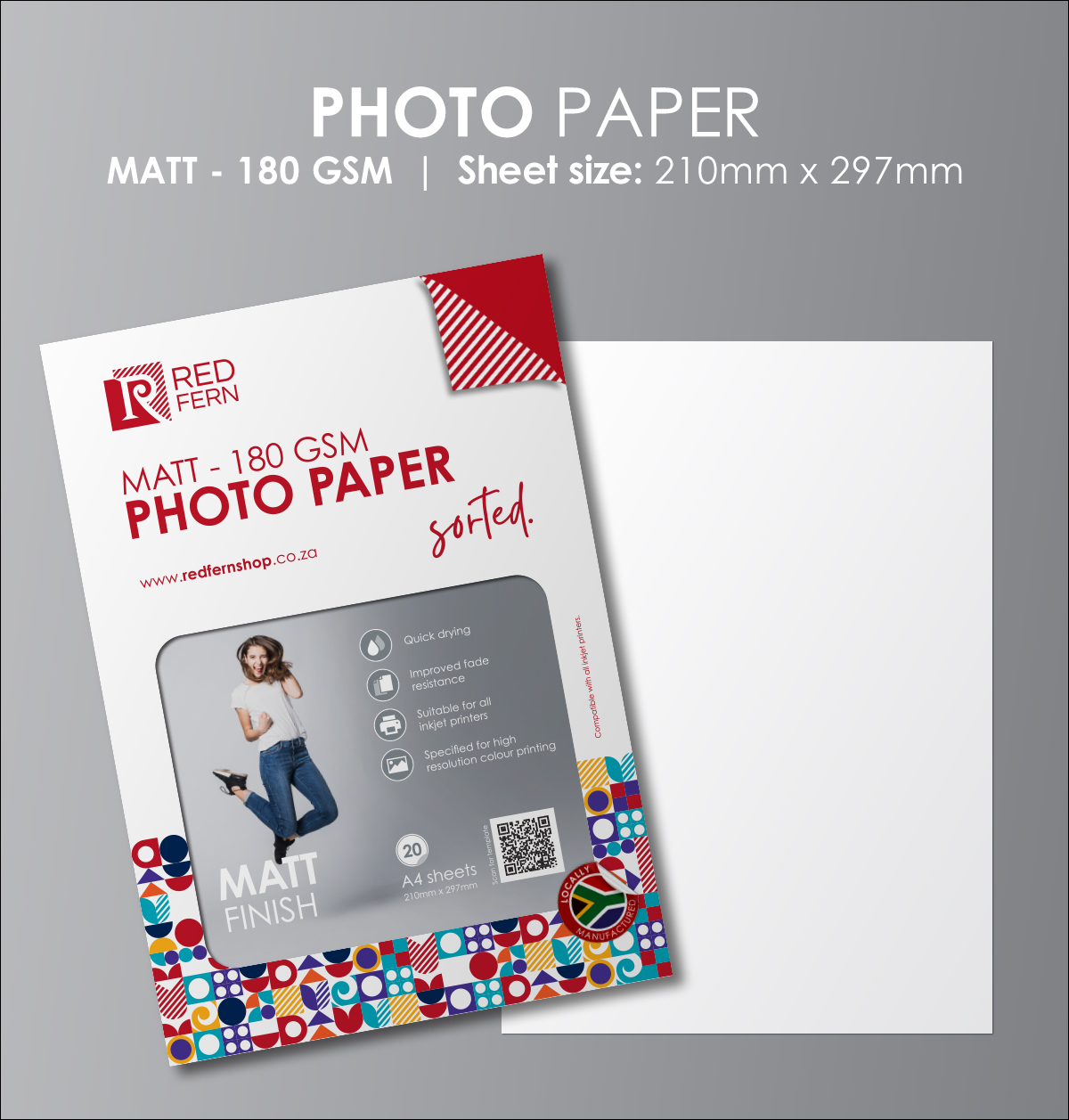 NEWINKJETMATT a4 180gsm