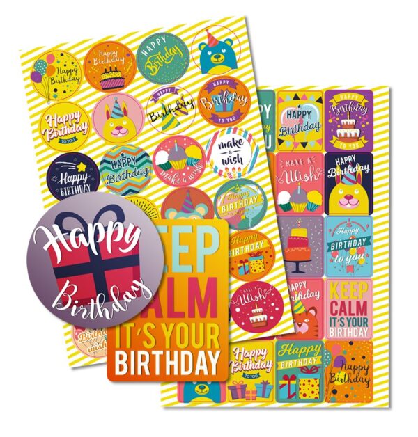 Birthday Stickers