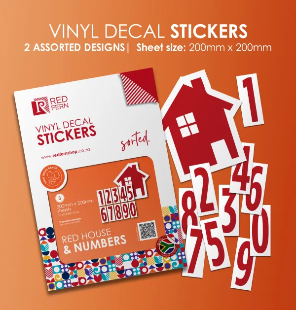VINYLREDHOUSENUMBERS