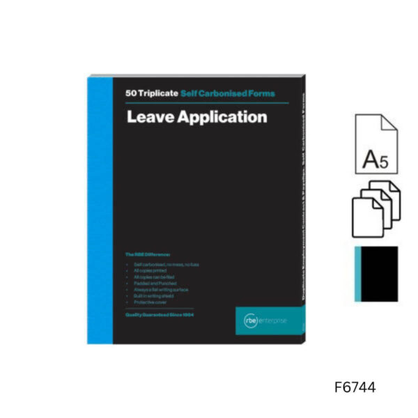 Leave Application Book