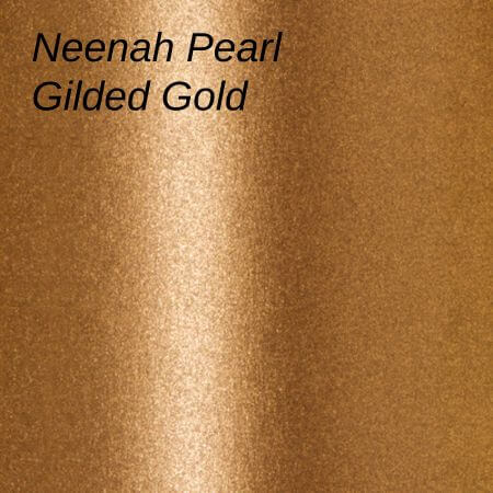 neenah pearl gilded gold swatch rbe