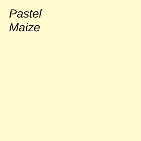 pastel maize buff colour swatch rbe