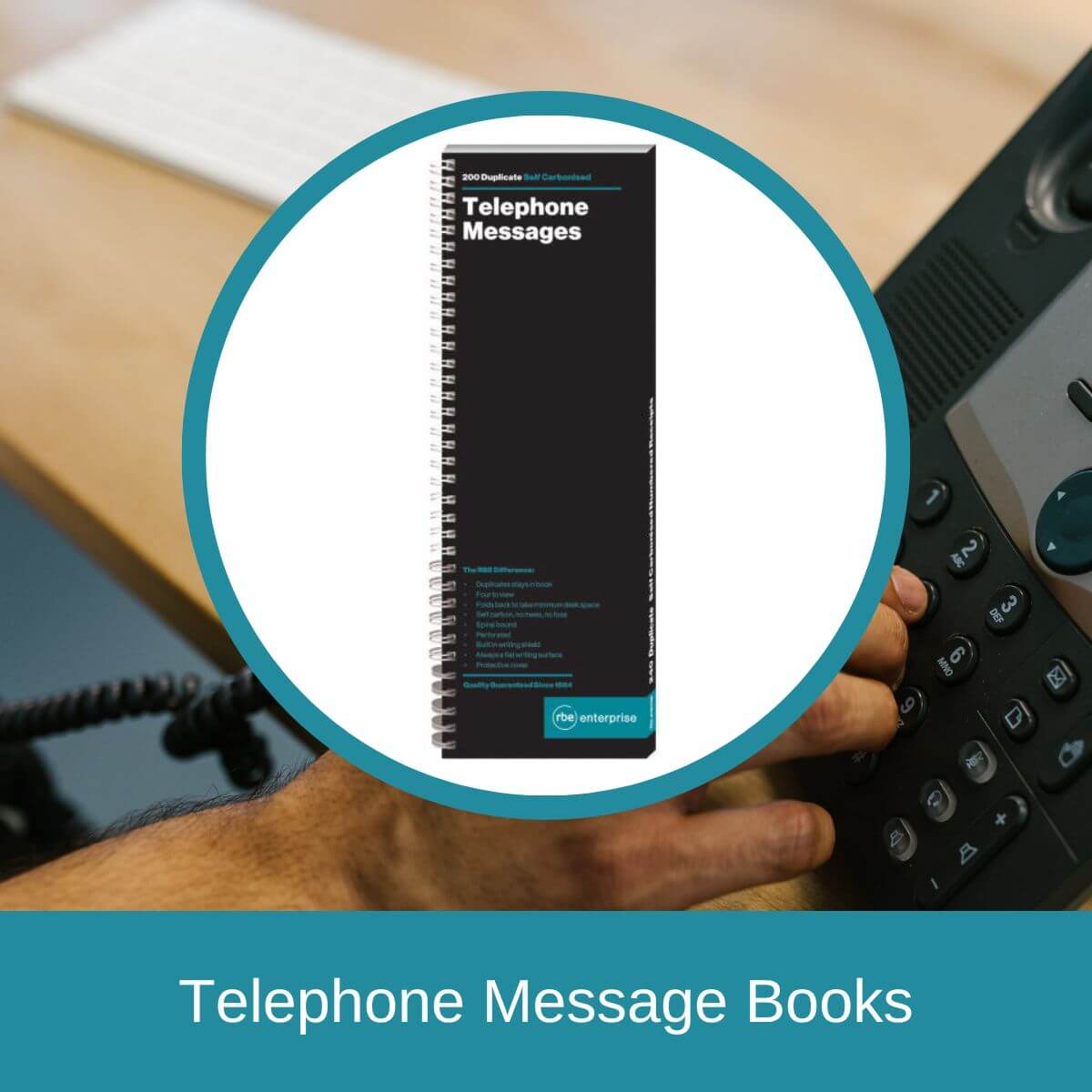rbe telephone message books products