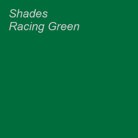 shades racing green colour swatch rbe
